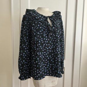 LOFT Floral Blouse